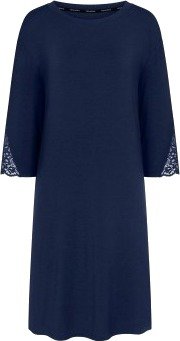 Triumph Amourette NDK LSL Nightdress Marine modalfiber 36 Dame