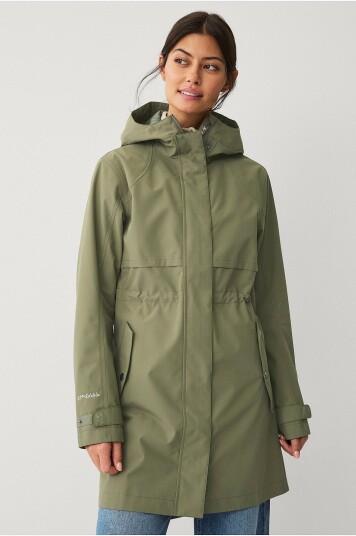 Áhkká Parkas Parka With Hood W Grønn