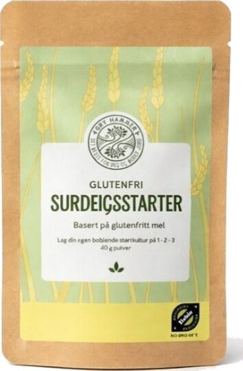 Gry Hammer glutenfri surdeigsstrater 40 g Gry Hammer glutenfri surdeigsstrater 40 g