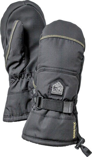 Hestra Gore-Tex Gauntlet Jr. Mitten Svart 6 Hestra Gore-Tex Gauntlet Jr. Mitten Svart 6