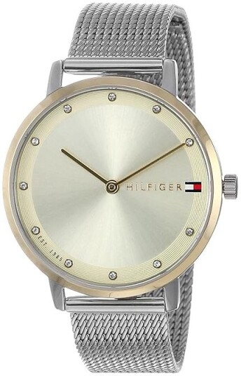 Tommy Hilfiger Dameklokke 1782667 Pippa Champagnefarget/Stål Ø35 mm