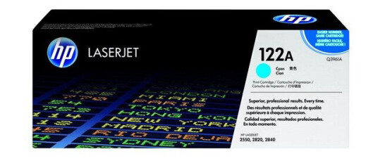 HP 122A / Q3961A Cyan Toner - Laser toner Blå