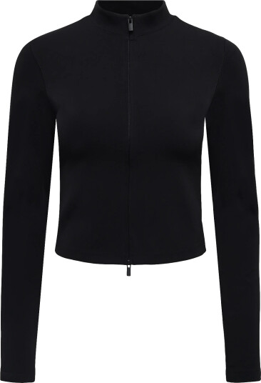 Weekday Zipped Sports Jacket Black S