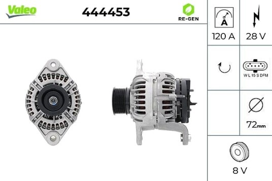 VALEO 444453 Dynamo