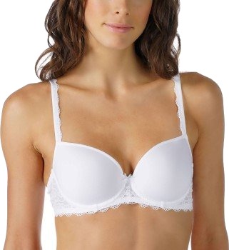 Mey BH Amorous Half Cup Spacer Bra Hvit polyamid B 70 Dame