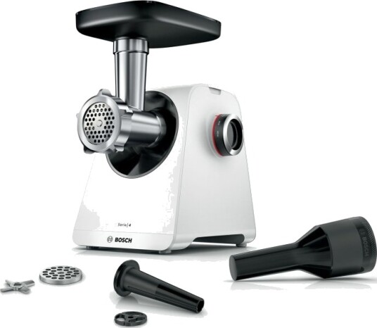 Bosch Kjøttkvern MFWS420W 1300W i rustfritt stål