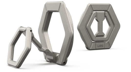 UAG Magnetic ring stand and grip titanium