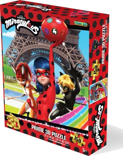 Miraculous Eiffel Tower 150pc 18x12 in 3D Lenticular Puzzle