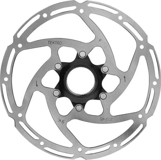 Tektro Cargo bremseskive ø180mm 2,3mm center lock med god bremsemodulering