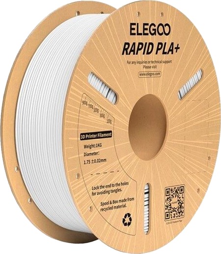 Elegoo Rapid PLA+ Filament White 50.203.0115 Elegoo Rapid PLA+ Filament White 50.203.0115