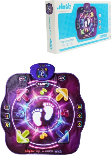 Music Dansematte med Lyd og Lys - Mote Gadgets