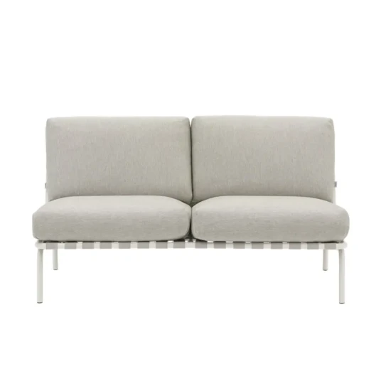 Muuto Lounge Sofa Settle 2 seater Ribbed Weave 2/Dark Green