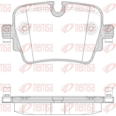 Bremseklosser REMSA 1572.00