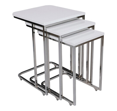 Hanah Home Settbord 3 stk. Metal Zigon 1728694-03-0