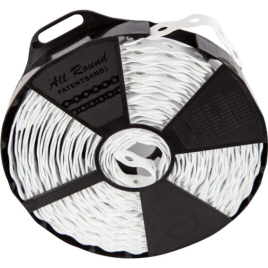 Christiania Byggteknikk Patentbånd AR 17mm Plastbelagt Hvit - 1350317 Christiania Byggteknikk Patentbånd AR 17mm Plastbelagt Hvit - 1350317