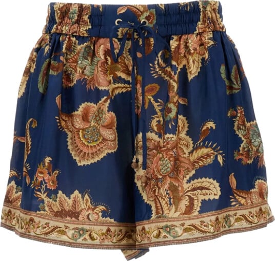 Zimmermann Dame Shorts Flerfarget S,