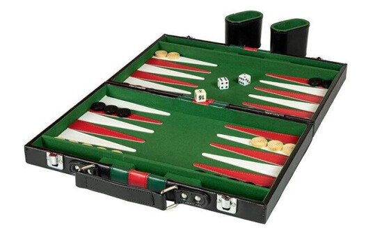 Vennerød Backgammon Leather 48x40cm
