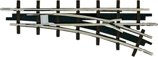 H0 feilspor 12342 spor, høyre 66,6 mm 1 stk