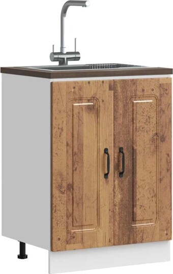  Vask underskap Kalmar gammelt tre 60x46x81,5 cm konstruert tre 8721158417916