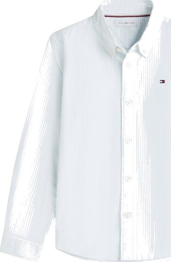 Tommy Hilfiger Skjorte Oxford Sky Blue Tommy Hilfiger 5 år (110) Skjorte Hvit Lyseblå