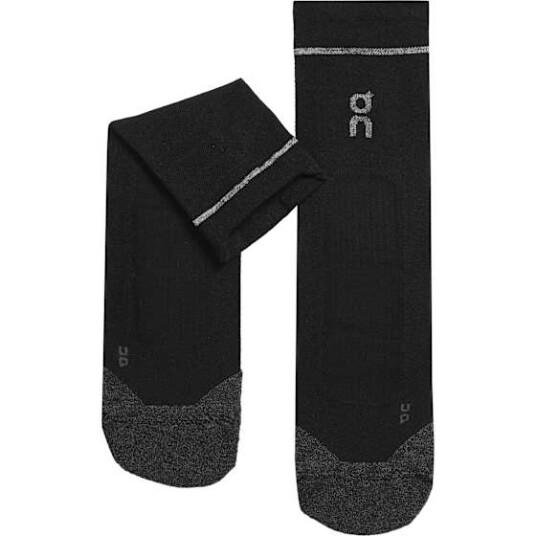 On Unisex Merino Ultra Sock Black 47 49