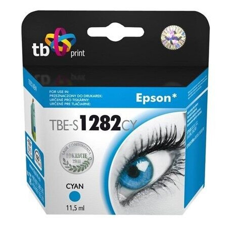 TB Print TBE-S1282CY - Blekkpatron Blå