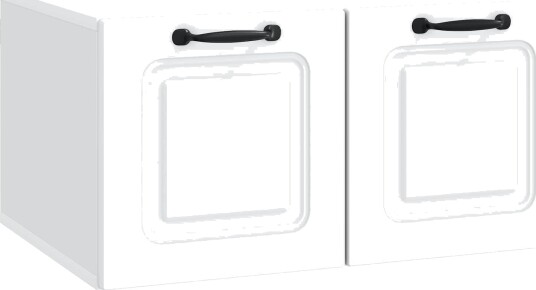 Vegghengt TV skap Hvit 59,5 x 41 x 30 cm Konstruert tre Vegghengt TV skap Hvit 59,5 x 41 x 30 cm Konstruert tre