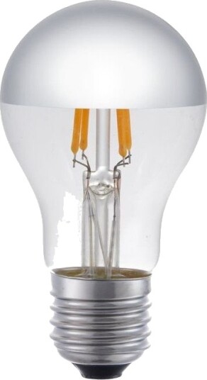 Spl E27 4W dimbar LED kronepære topforsølvet A55 250lm 2500K Dimbar : Dimbar Kulør : Ekstra varm Spl E27 4W dimbar LED kronepære topforsølvet A55 250lm 2500K Dimbar : Dimbar Kulør : Ekstra varm