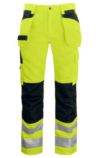 Projob 6531 Handverksbukse En Iso 20471 Kl 2 Yellow/black C52/152