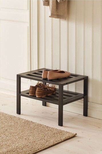 Ellos Home Skostativ Plain Svart Ellos Home Skostativ Plain Svart