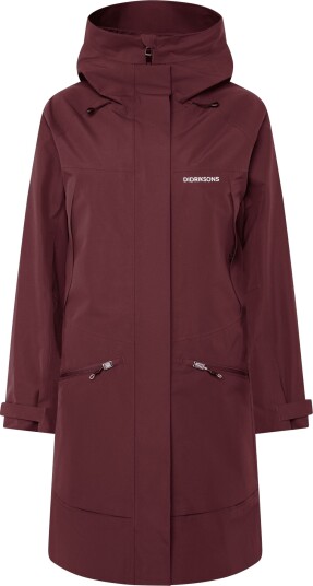 Didriksons Ilma Parka Burgundy 42