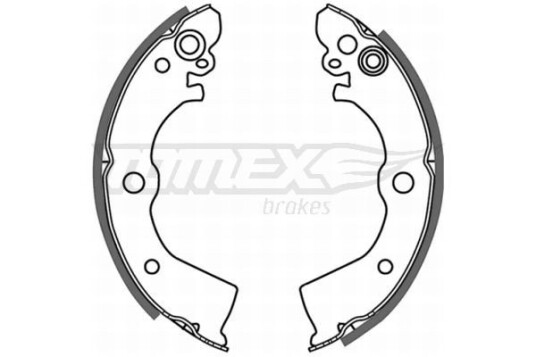 Bremsesko sett TOMEX Brakes TX 21 50