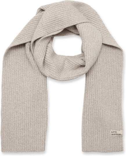 A.P.C. Echarpe Sasha   Beige   ONE SIZE