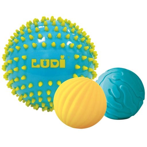 LUDI Sensory ball set - Blå LUDI Sensory ball set - Blå