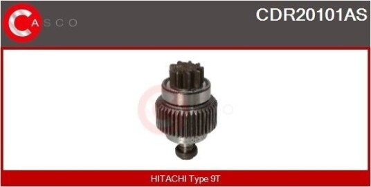Lite tannhjul, starter CASCO CDR20101AS