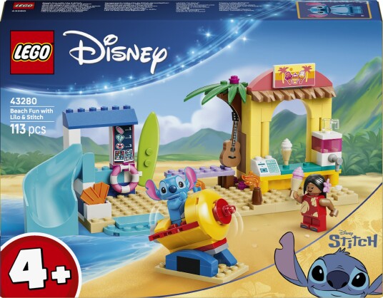 Lego Strandtur Med Lilo Og Stitch