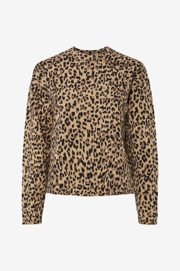 pieces - Genser Pcseo LS O-neck Knit BC - Beige