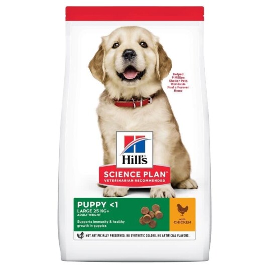 Hill's SP Puppy Large Breed Kylling 12kg Hundemat Hill's SP Puppy Large Breed Kylling 12kg Hundemat