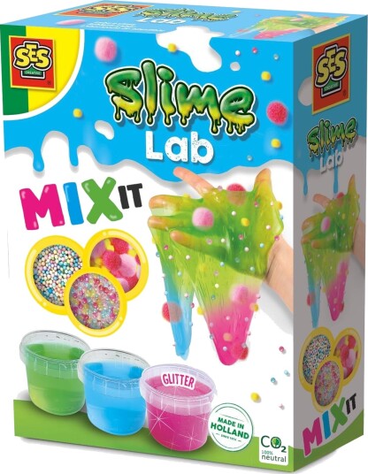 SES Creative Slime Lab Mix It Lekesett 3+ År