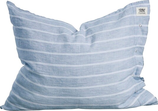 Lovely Linen   Putevar Stripe   Blå