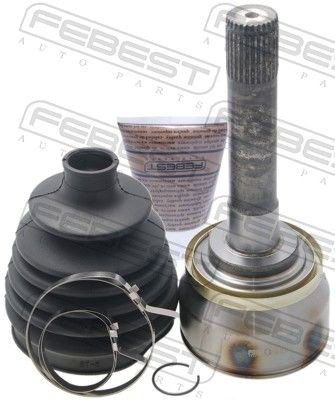 Febest Drivknute drivaksel FEBEST 1210 TER Febest Drivknute drivaksel FEBEST 1210 TER