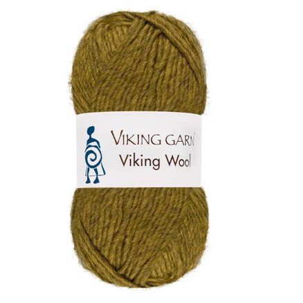 Viking Garn Wool Gul Grønn 544 Viking Garn Wool Gul Grønn 544