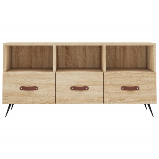 vidaXL TV-benk sonoma eik 102x36x50 cm konstruert tre 8720845944322 vidaXL TV-benk sonoma eik 102x36x50 cm konstruert tre 8720845944322