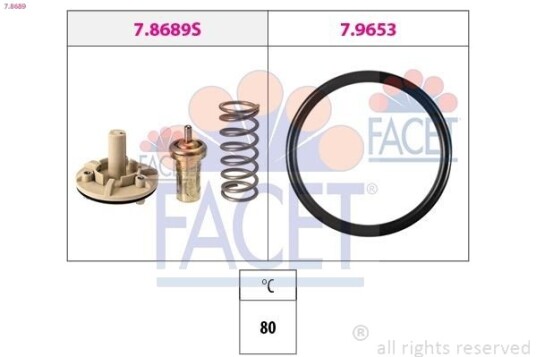Termostat FACET 7.8689