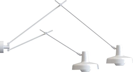 Arigato 2 LS Vegglampe 2 Justerbare Armer Hvit