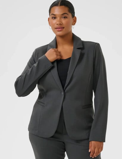 Kaffe Curve Kcjenna Blazer - Black - M