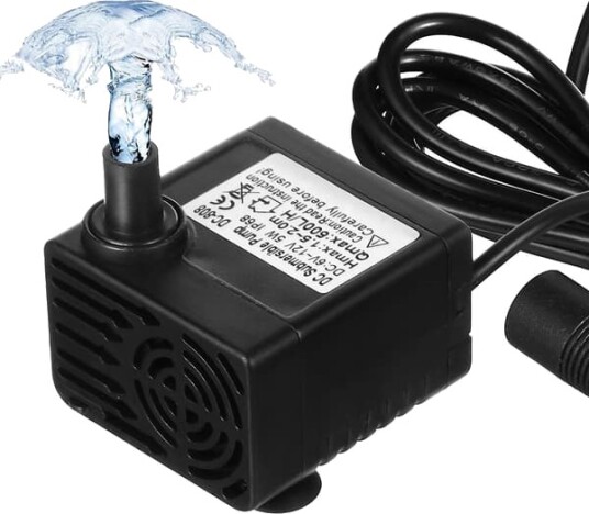 DC 6 12V 5W 500L/H Akvarium Fiske Tank Dam Nedsenkbar Vannpumpe
