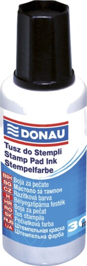 Donau Donau Stempelfarge Donau 30 Ml Svart