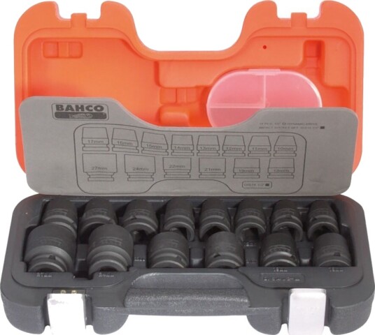 Bahco Kraftpipesett 1/2" D/S14 14 deler i stål for Håndverktøy