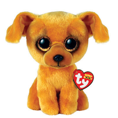 Bamse TY Zuzu hund Beige 15,5 cm